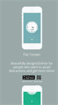 Mobile Screenshot of flatpomodoro.com